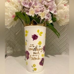 French coffee/tea tumbler